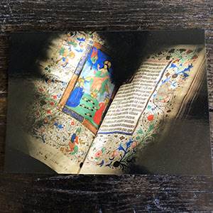 Book of Hours Postcard